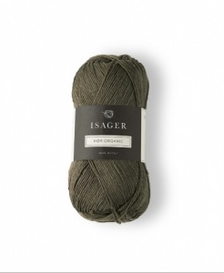 Isager HR Organic cotton yarn - Khaki